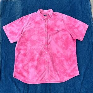 Ralph Lauren tie dye oxford shirt